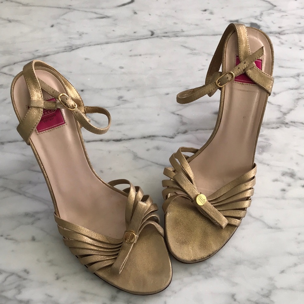 REDUCED - Coach Slingback Heels